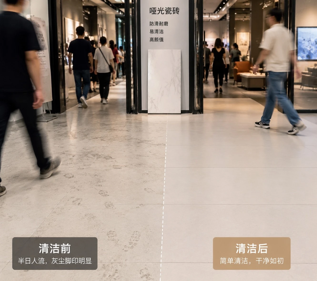 Matte ceramic tiles for treading 3 Matte ceramic tiles for treading 3